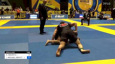 KENTA IWAMOTO vs LUKE MICHAEL GRIFFITH 2022 World IBJJF Jiu-Jitsu No-Gi Championship