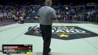 178 lbs Semifinal - Jake Luedtke, Tinley Park Bulldogs WC vs Cash Wetenkamp, Lincoln-Way WC