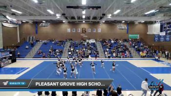 Pleasant Grove High School - Pleasant Grove High School [2022 Varsity Show Cheer Advanced Day 1] 2022 USA Utah Regional I