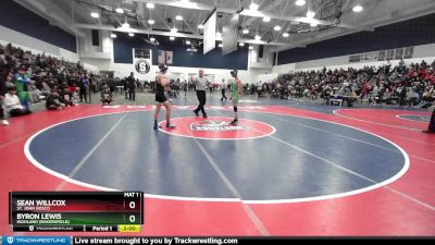 106 lbs Champ. Round 1 - Byron Lewis, Highland (Bakersfield) vs Sean Willcox, St. John Bosco