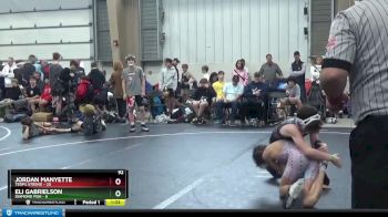 92 lbs Round 2 (8 Team) - Eli Gabrielson, Diamond Fish vs Jordan Manyette, Terps Xtreme