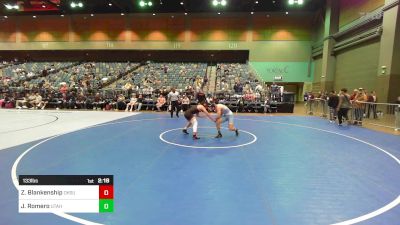 133 lbs Consi Of 16 #2 - Zach Blankenship, Oklahoma State vs Jakob Romero, Utah Valley-UNATT