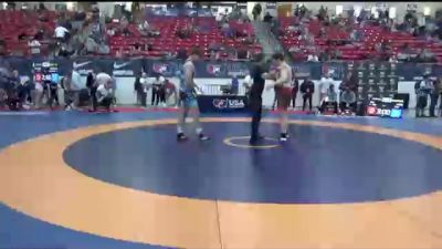 97 kg Quarters - Josef Rau, Wildcat Wrestling Club / TMWC vs Ethan Laird, Broncs Wrestling Club