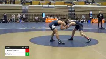 133 lbs Final - Joshua Koderhandt, Navy vs David Evans, Penn State Unattached