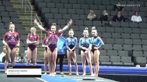 Stephanie Lebster - Vault, Champion USA - 2022 Elevate the Stage Toledo presented by Promedica