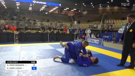 ALEXANDRE PAPA MANARA vs KJETIL HOPE LYDVO 2024 Pan Jiu Jitsu IBJJF Championship