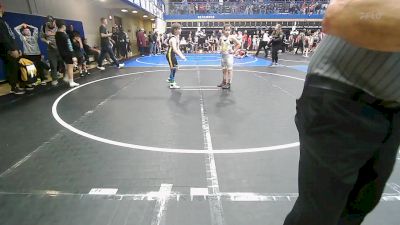 90 lbs Rr Rnd 1 - Mckinlee Harn, Keystone Wrestling Club vs Fletcher Jefferson, Pryor Tigers