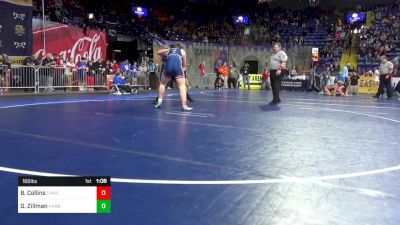 220 lbs Round Of 32 - Joshua Smith, Carlisle vs Brenden Wells, Wyalusing