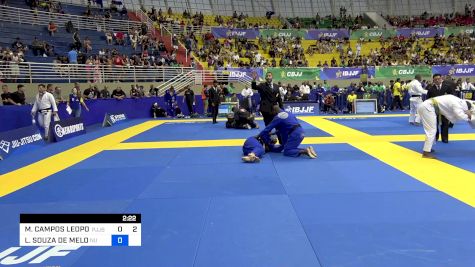 MARCELO CAMPOS LEOPOLDO vs LAZARO SOUZA DE MELO 2024 Brasileiro Jiu-Jitsu IBJJF