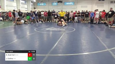 108 lbs Round 3 - Austin Guerrieri, Rebellion vs Justice Collins, The Asylum Yellow