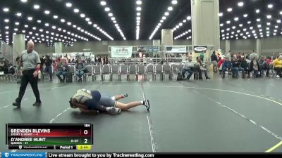184 lbs Round 3 (4 Team) - Brenden Blevins, Emory & Henry vs D`Andree Hunt, Queens