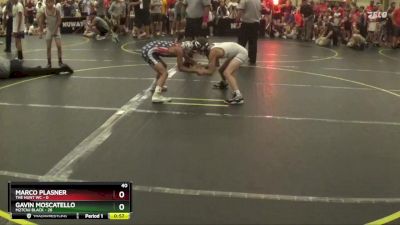 70 lbs Round 2 (6 Team) - Gavin Moscatello, M2TCNJ Black vs Marco Plasner, The Hunt WC