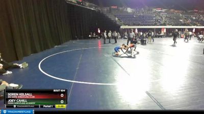 102 lbs Cons. Round 4 - Soren Kelsall, Big Game Wrestling Club vs Joey Cahill, Moen Wrestling Academy