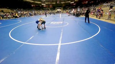 90 lbs Consolation - Jordan McCormack, Mojo Grappling Academy vs Jaxon Fry, Checotah Matcats