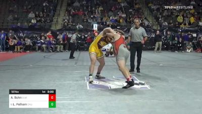 197 lbs Consolation - Aric Bohn, SIUE vs Landon Pelham, Central Michigan