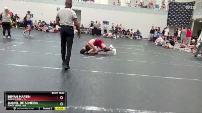 150 lbs Cons. Round 3 - Bryan Martin, Eagle Empire vs Daniel De Almeida, Ponte Vedra