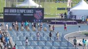 High School Girls' 110m Hurdles Aau Junior Olympics, Finals 4 - Age 13-14