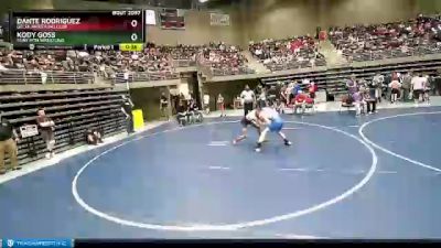 111 lbs Cons. Round 2 - Dante Rodriguez, Delta Wrestling Club vs Kody Goss, Ruby Mtn Wrestling