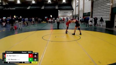 197 lbs Semifinal - Wesley Reeves, Western Wyoming College vs Sage Harrison, Western Colorado University