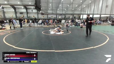 138 lbs Cons. Round 6 - John Hayes, OR vs Devin Grossman, MT