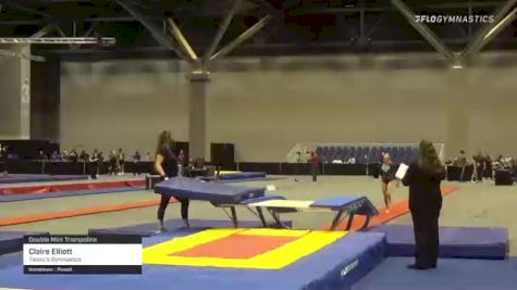 Claire Elliott - Double Mini Trampoline, Tataru's Gymnastics - 2021 USA Gymnastics Championships