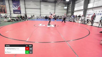 127 lbs Rr Rnd 3 - Tom Schechterly, Mat Assassins vs Blake Fry, Buffalo Valley Black