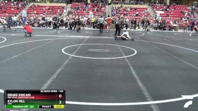 110 lbs Round 3 - Kylon Hill, SAW vs Drake Kincaid, Red Devil Wrestling Club