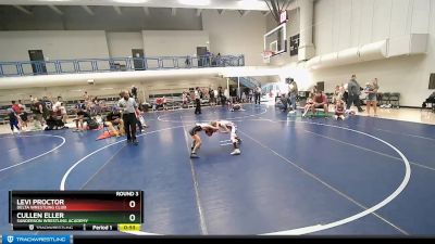 60-63 lbs Round 3 - Cullen Eller, Sanderson Wrestling Academy vs Levi Proctor, Delta Wrestling Club