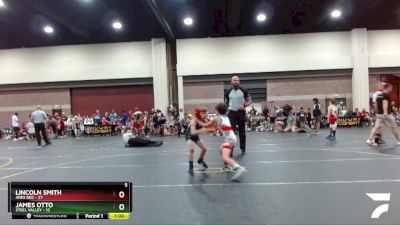 62 lbs Round 5 (6 Team) - James Otto, Steel Valley vs Lincoln Smith, ARES Red