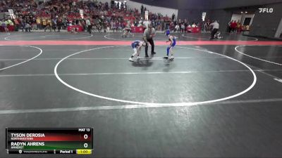 60 lbs Cons. Round 2 - Radyn Ahrens, Amherst vs Tyson DeRosia, Northwestern