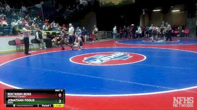 6A-144 lbs Champ. Round 1 - Roc`keem Ross, Rockdale County vs Jonathan Fogus, Rome