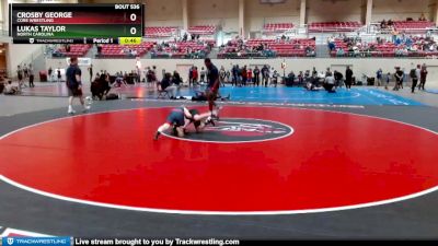 93-94 lbs Round 2 - Crosby George, CORE Wrestling vs Lukas Taylor, North Carolina