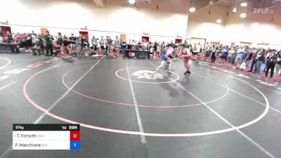 97 kg Rnd Of 32 - Torin Forsyth, Southwest Timberwolves Kids Wrestling Club vs Peter Talon Macchione, Interior Grappling Academy