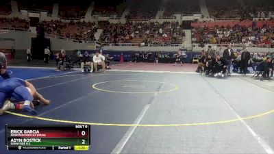 D1-138 lbs Semifinal - Adyn Bostick, Sunnyside H.S. vs Erick Garcia, Mountain View Hs (Mesa)