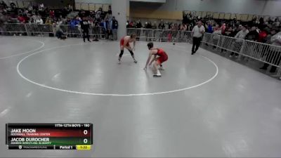 150 lbs Quarterfinal - Jake Moon, Rockwall Training Center vs Jacob Durocher, Askren Wrestling Academy