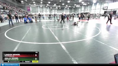 56 lbs Cons. Round 3 - Landon Wendel, Prometheus WC vs Deklin Dehnel, Deer Park Ironman WC