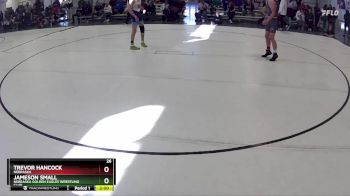 123 lbs Champ. Round 1 - Trevor Hancock, Nebraska vs Jameson Small, Nebraska Golden Eagles Wrestling Club