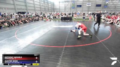 113 lbs Round 3 (8 Team) - Anthony Nichols, Minnesota Red vs Hunter Knox, Oklahoma Outlaws Red