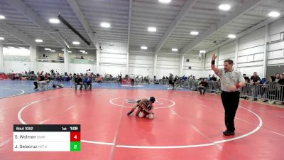 66 lbs Round Of 16 - Sam Wolman, Soaring Eagles WC vs Jaydeus Delacruz, Methuen