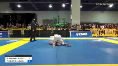 DIEGO GAMONAL NOGUEIRA vs VICENTE GOMES C. N. CAVALCANTI 2021 World Master IBJJF Jiu-Jitsu Championship