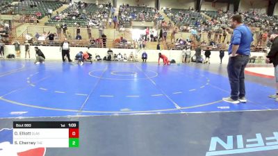 110 lbs Consolation - Ozzy Elliott, Glasgow Wrestling Academy vs Samuel Cherney, The Storm Wrestling Center