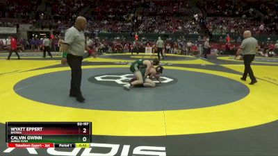 D2-157 lbs Cons. Round 2 - Calvin Gwinn, Akron Svsm vs Wyatt Eppert, Batavia