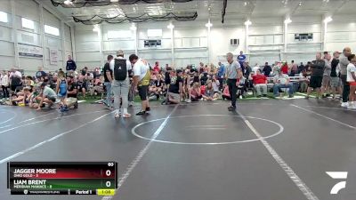 60 lbs Round 4 (8 Team) - Jagger Moore, Ohio Gold vs Liam Brent, Meridian Maniacs