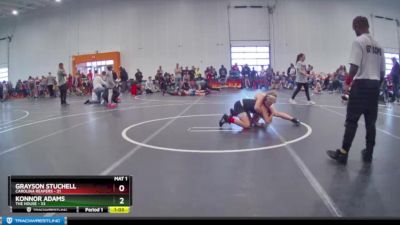 95 lbs Round 2 (4 Team) - Grayson Stuchell, Carolina Reapers vs Konnor Adams, The House