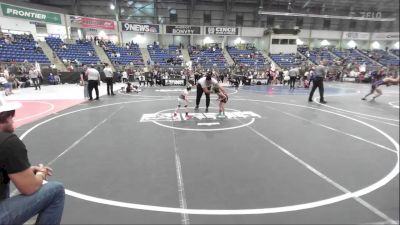 43 lbs Consi Of 4 - Livi-Ana Pacheco, Duran Elite vs Leland Maravilla, Hugoton WC