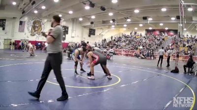 170 lbs 5th Place Match - Joseph Dervartanian, Lutheran Orange vs William Meija, Littlerock