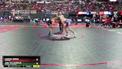 3rd Place Match - Jaxson Green, Superior vs Arie McLaughlin, Florence-Carlton