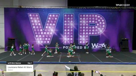 Louisiana Rebel All Stars - Believe [2022 L1 w/R Mini-Novice Day 1] 2022 VIP Shreveport