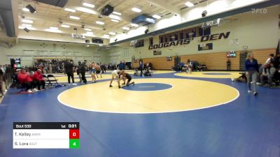 141 lbs Consi Of 16 #2 - Tege Kelley, American Fork (UT) vs Sonny Lora, South