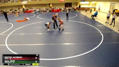 88 lbs Round 3 (4 Team) - Beau Dehn, Zimmerman vs Rifften Jacobson, NRHEG